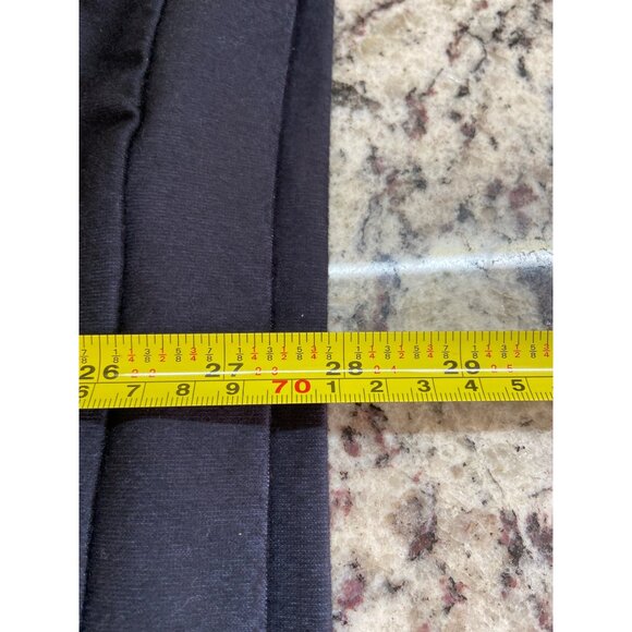 LouKeith Womens Medium Top Black Orange Blue Chevron Pattern Long Sleeve - Picture 10 of 10